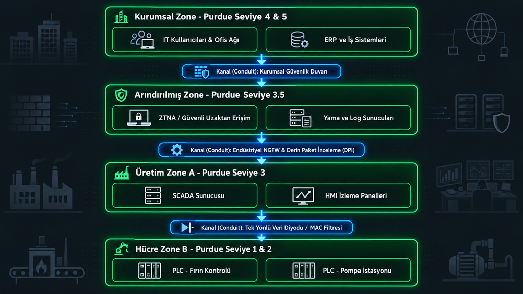 Zone ve Conduit Yapısı